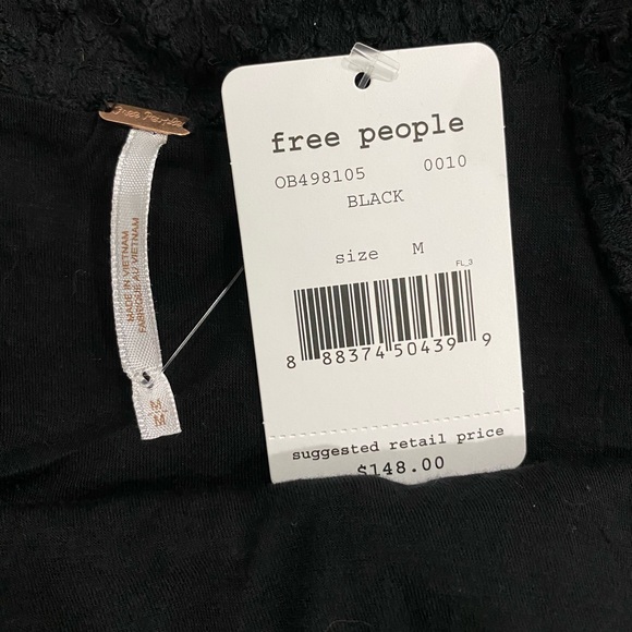 NWT Free People Lace Off Shoulder  Dress - Picture 3 of 4